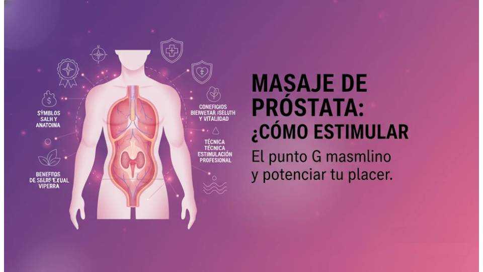 Masaje de próstata ¿Cómo estimular el punto G masculino?